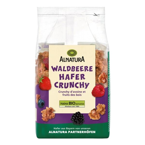 Alnatura Bio Msli-Snack Waldbeere-Hafer-Crunchy 375 g
