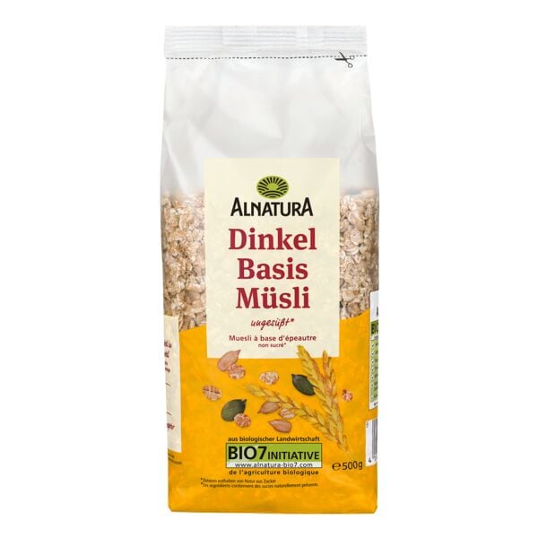 Alnatura Bio Dinkel-Basis-Müsli 500 g