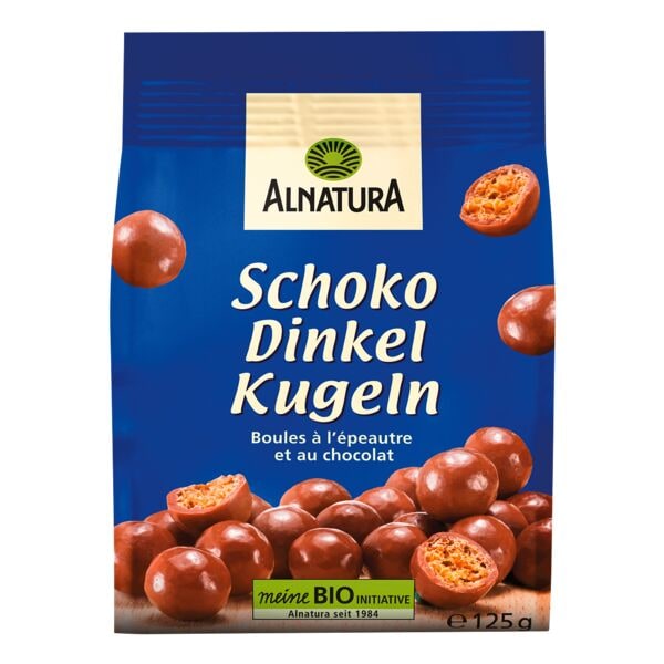 Alnatura Bio Schoko-Dinkelkugeln 125 g Alnatura Bio Schoko-Dinkelkugeln 125 g