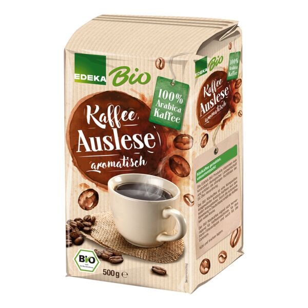 EDEKA Bio Kaffee Auslese BIO Kaffee gemahlen 500 g