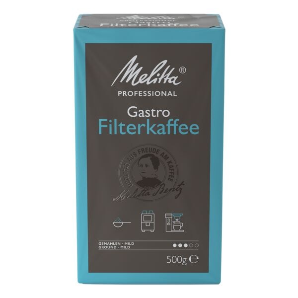 Melitta Gastro Filterkaffee Gemahlener Kaffee 500 g Melitta Gastro Filterkaffee Gemahlener Kaffee 500 g