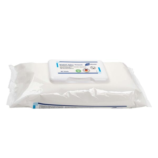 Meditrade Flächen-Desinfektionstücher »Medizid Alpha+ Flowpack« 80 Stück Meditrade Flächen-Desinfektionstücher »Medizid Alpha+ Flowpack« 80 Stück