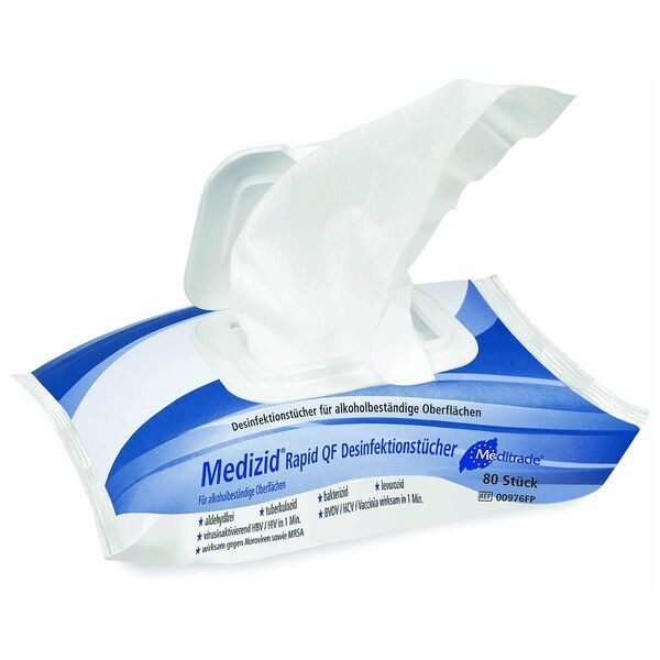 Meditrade Desinfektionstcher Medizid Rapid QF 80 Stck