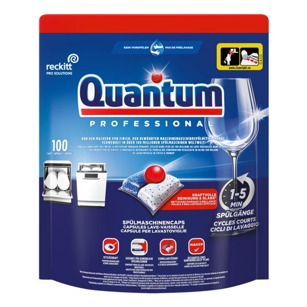 Finish Professional 100er-Pack Splmaschinencaps Quantum Professional