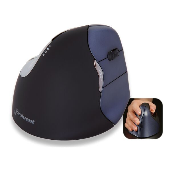 Bakker Elkhuizen Vertikale Maus Evoluent4 Wireless