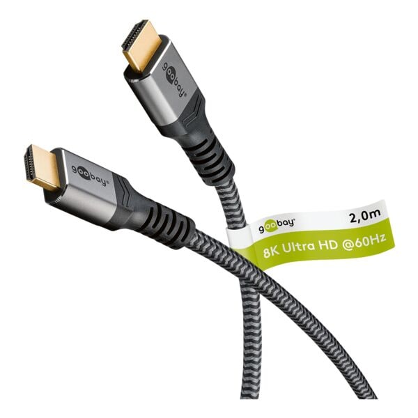 goobay HDMI-Kabel 8K - 2 m