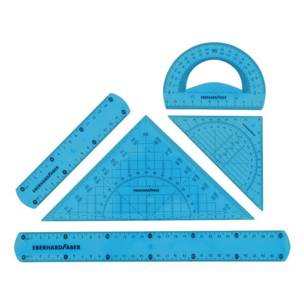 EBERHARD FABER 5-tlg. Geometrie-Set Flexibel