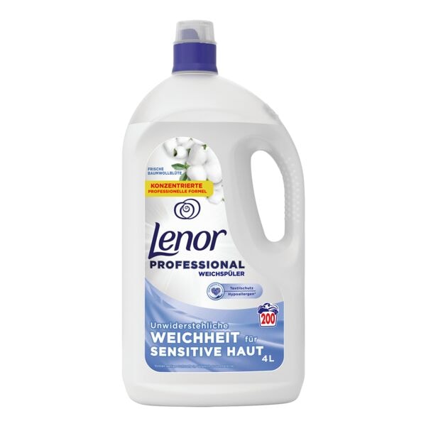 Lenor Weichspüler »Sensitiv Frische Baumwollblüte« 4 L