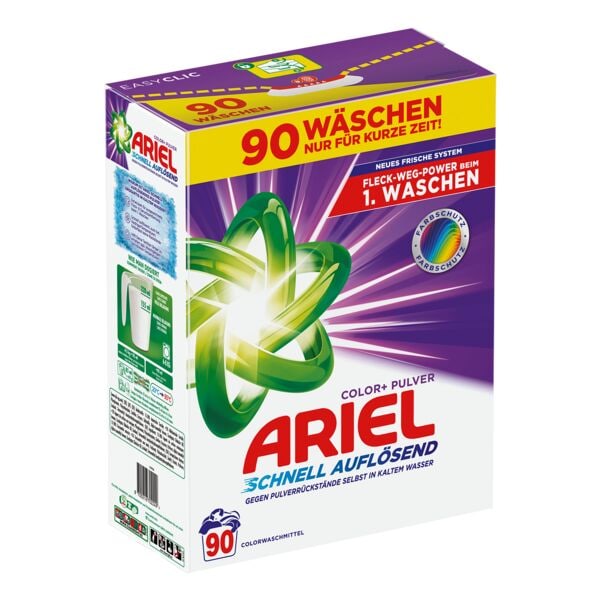 ARIEL Vollwaschpulver Color+ 90 WL