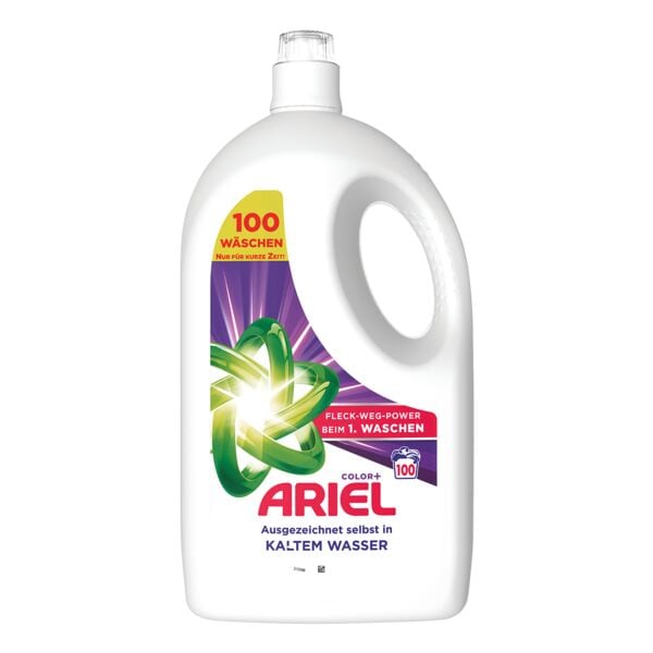 ARIEL Flüssigwaschmittel »Colour+« 4,5 Liter 100 WL ARIEL Flüssigwaschmittel »Colour+« 4,5 Liter 100 WL