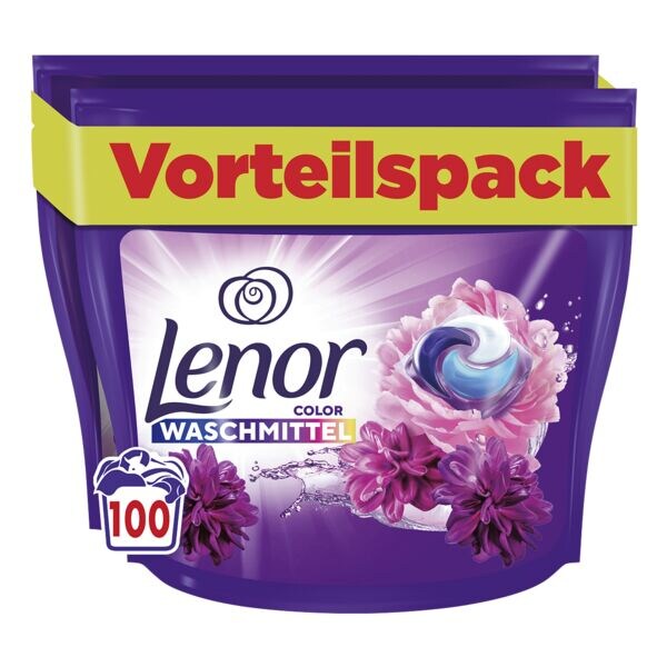 Lenor Colorwaschmittel All-in-1 Pods Amethyst Bltentraum  100 WL
