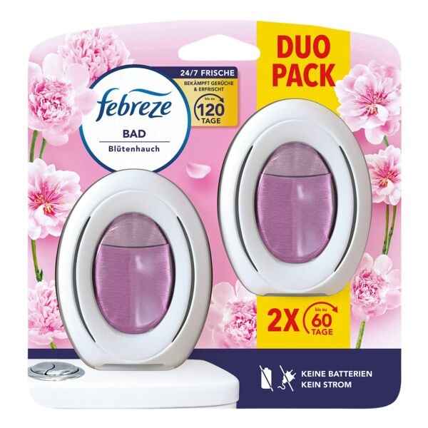 febreze 2er Set Bad Lufterfrischer »Blütenhauch«