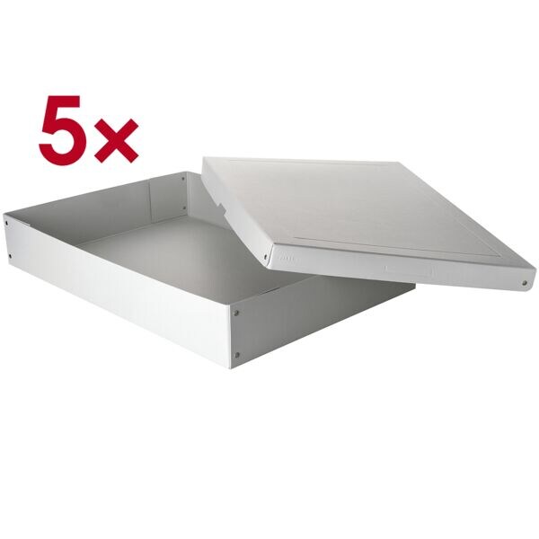 Falken Archiv-Box »PURE Box PRO DIN A2 100mm« 5 Stück