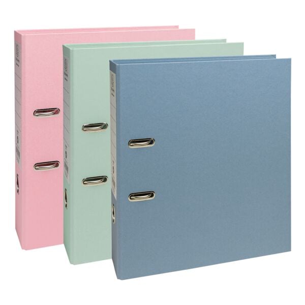 10x Ordner A4 Exacompta AutentiK breit, einfarbig