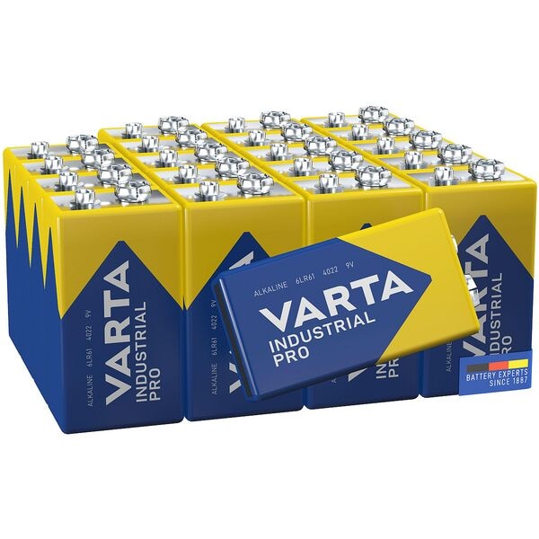 Varta 20x Batterien »INDUSTRIAL« E-Block