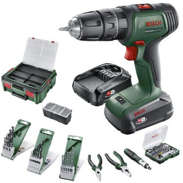 BOSCH Akku-Schlagbohrschrauber »UniversalImpact 18V+46AC+SBX«