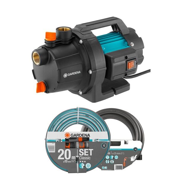 GARDENA Gartenpumpe 3000/4 Basic Set