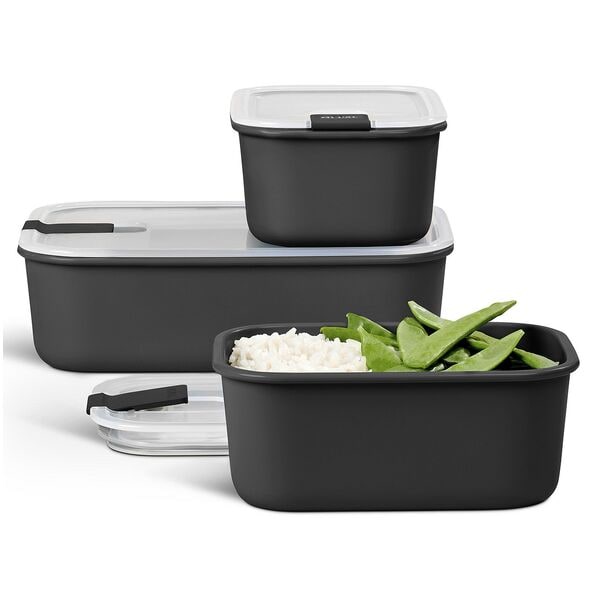 MEPAL Frischhaltedosen-Set »EasyClip Nordic Black« 3 Stück