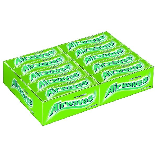 Airwaves 30er-Pack Kaugummis »Lime & Ginger« 17 g Airwaves 30er-Pack Kaugummis »Lime & Ginger« 17 g