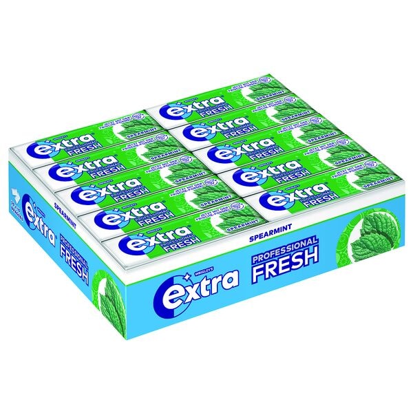 Wrigleys 30er-Pack Kaugummis PROFESSIONAL SPEARMINT 14 g