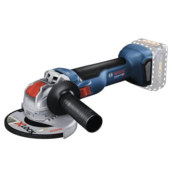BOSCH Akku-Winkelschleifer GWX 18V-10 18.0 V Sologert, Koffer, Zubehr