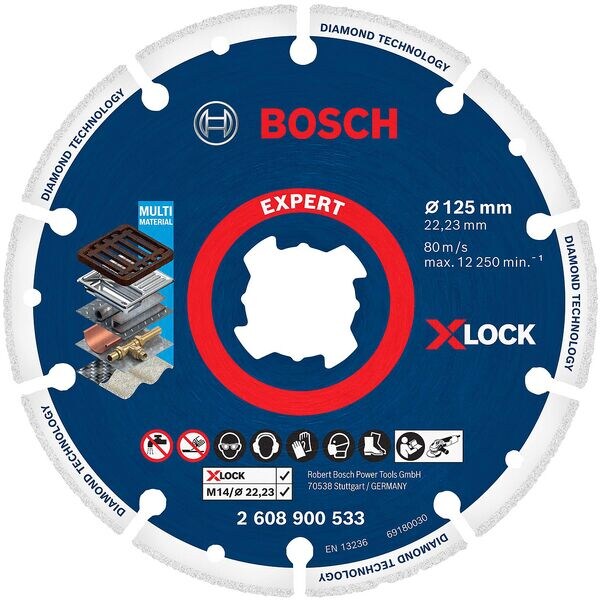 BOSCH Trennscheibe »EXPERT Diamond Metal Wheel X-LOCK« BOSCH Trennscheibe »EXPERT Diamond Metal Wheel X-LOCK«