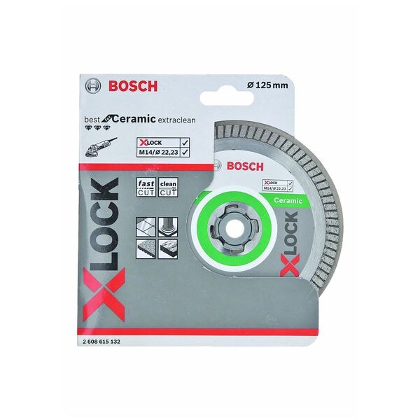BOSCH Trennscheibe »X-LOCK Best for Ceramic Extra Clean Turbo« BOSCH Trennscheibe »X-LOCK Best for Ceramic Extra Clean Turbo«