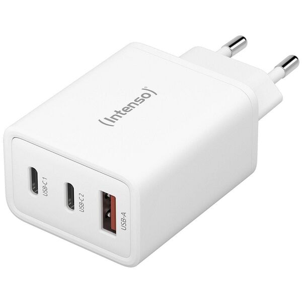 Intenso Ladeadapter W65ACC GaN USB-A / 2x USB-C Intenso Ladeadapter W65ACC GaN USB-A / 2x USB-C