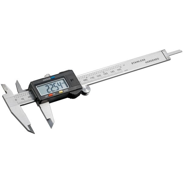 goobay Digital-Messschieber 150,0 mm / 6 Zoll 