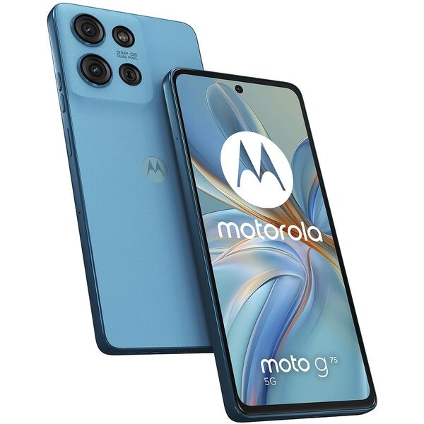 Motorola Smartphone »moto g75 5G« blau 256 GB