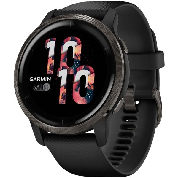 GARMIN Venu 2 schwarz, schiefergrau Smartwatch