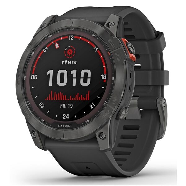GARMIN fēnix 7X schwarz, schiefergrau Smartwatch