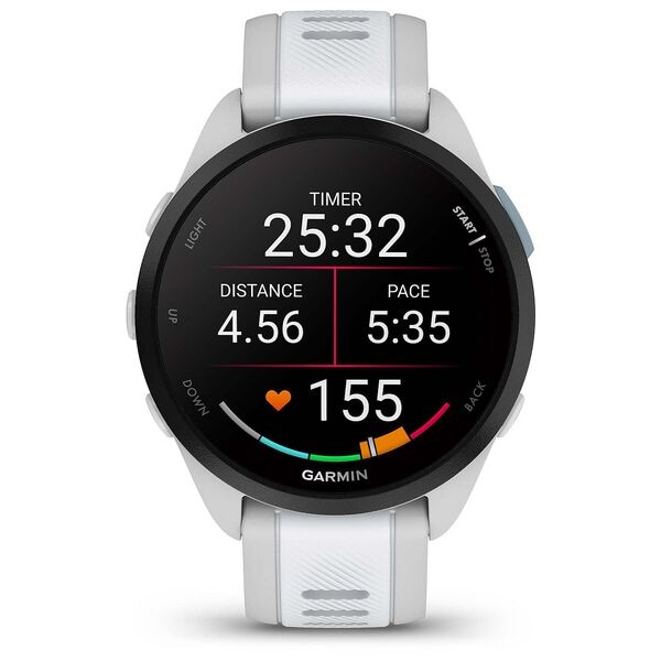 GARMIN Forerunner 165 dunstgrau dunstgrau/steinweiß Smartwatch GARMIN Forerunner 165 dunstgrau dunstgrau/steinweiß Smartwatch