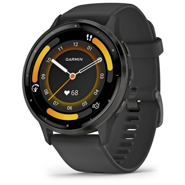 GARMIN Venu 3 schiefergrau schwarz, schiefergrau Smartwatch