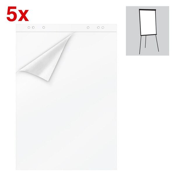 Flipchartblcke blanko 100 Blatt gesamt
