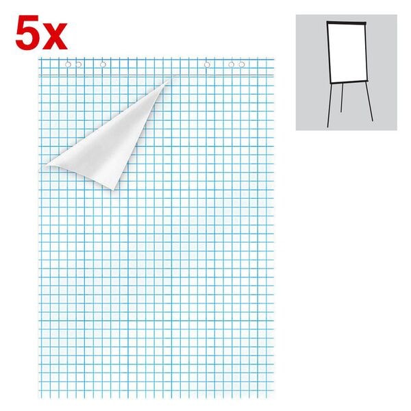 Flipchartblcke kariert 100 Blatt gesamt
