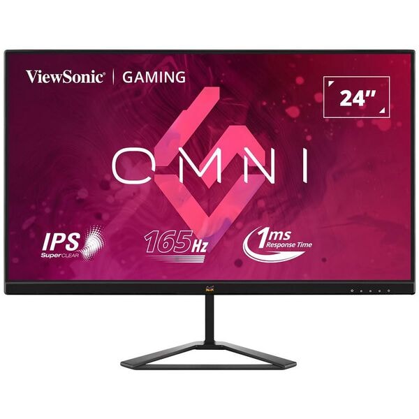 ViewSonic VX2479-HD-PRO IPS Monitor, 60,5 cm (23,8''), 16:9, Full HD, DisplayPort, 2x HDMI, HDCP, Audio Out