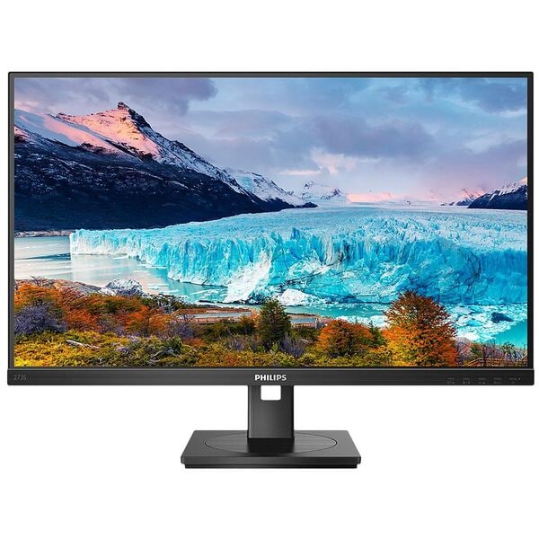 Philips S-line 273S1 IPS Monitor, 68,6 cm (27''), 16:9, Full HD, DisplayPort, 2x HDMI, HDCP, USB Typ C, 4x USB, USB-Hub, Audio Out, Ethernet (LAN)