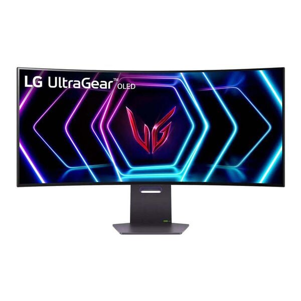 LG 39GS95QE-B OLED Monitor, 99,0 cm (39''), 21:9, QHD, HDMI, DisplayPort, USB, Kopfhrer-/Mikrofonkombinationsbuchse