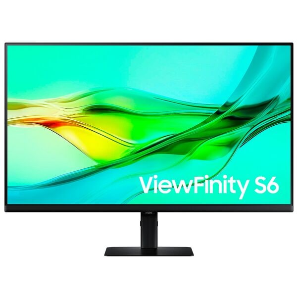 Samsung ViewFinity S6 S32D600UAU IPS Monitor, 81,3 cm (32''), 16:9, QHD, DisplayPort, DisplayPort Out, HDMI, Kopfhörer-/Mikrofonkombinationsbuchse, USB-Hub, Ethernet (LAN), USB Typ C Samsung ViewFinity S6 S32D600UAU IPS Monitor, 81,3 cm (32''), 16:9, QHD, DisplayPort, DisplayPort Out, HDMI, Kopfhörer-/Mikrofonkombinationsbuchse, USB-Hub, Ethernet (LAN), USB Typ C