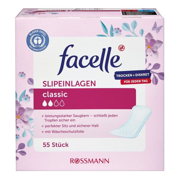 facelle 55er-Pack Slipeinlagen �Classic�