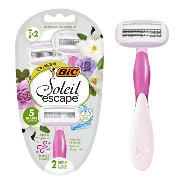 BIC Mehrweg-Rasierer Soleil escape Rose & Magnolia