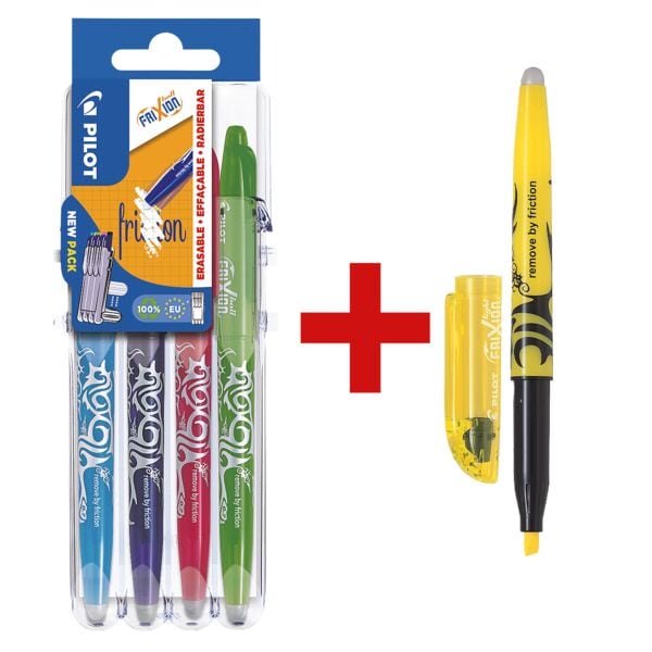 Tintenroller Pilot FriXion Ball 0.7, radierbar inkl. Textmarker »Frixion« Tintenroller Pilot FriXion Ball 0.7, radierbar inkl. Textmarker »Frixion«