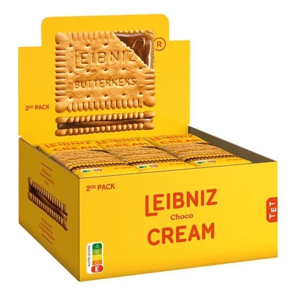 LEIBNIZ 18x 2er-Pack »Cream Choco«