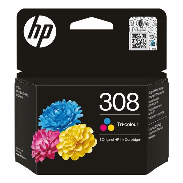 HP Tintenpatrone HP 308, cyan,magenta,gelb - 7FP20UE