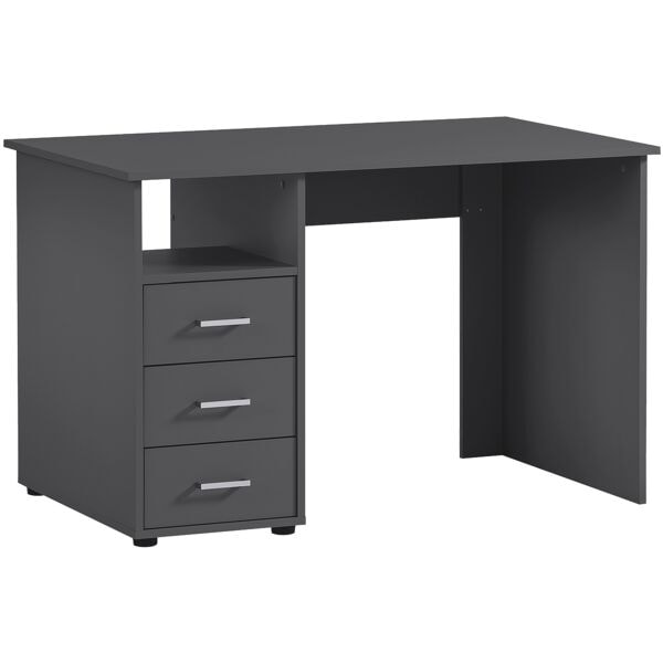 Mbelpartner Schreibtisch Niels 115,8 cm, Wangen-Fu wie Tischplatte