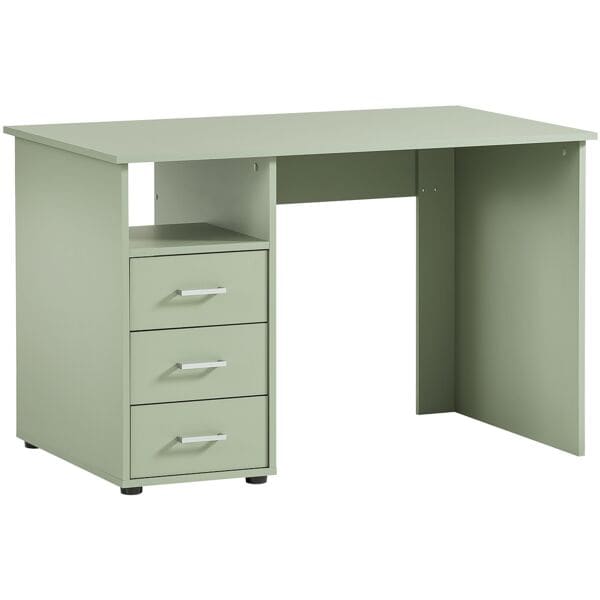 Mbelpartner Schreibtisch Niels 115,8 cm, Wangen-Fu wie Tischplatte