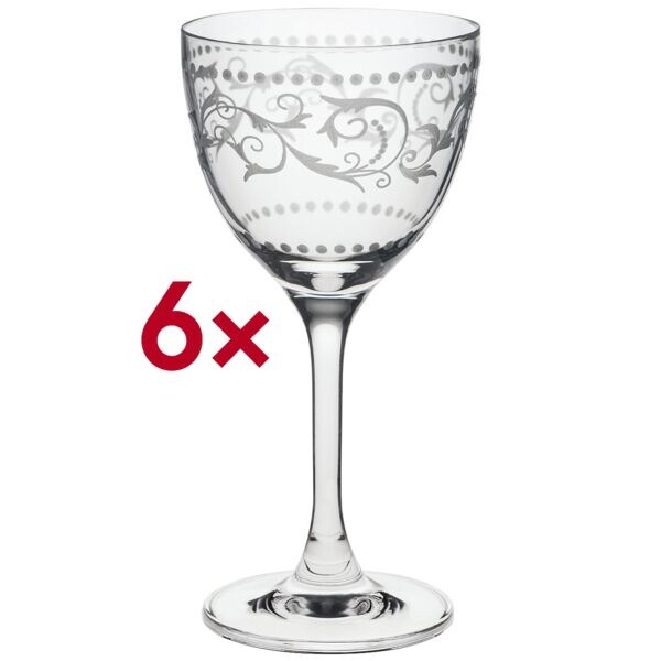 Rona Cocktailglas Martini / Saucer Champ. 08 DOTS CLASSIC COCKTAILS 160 ml ungeeicht 6 Stck