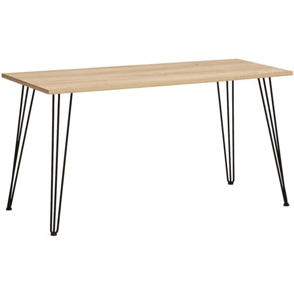 Möbelpartner Schreibtisch »Emmik« 139 cm, 4-Fuß schwarz Möbelpartner Schreibtisch »Emmik« 139 cm, 4-Fuß schwarz