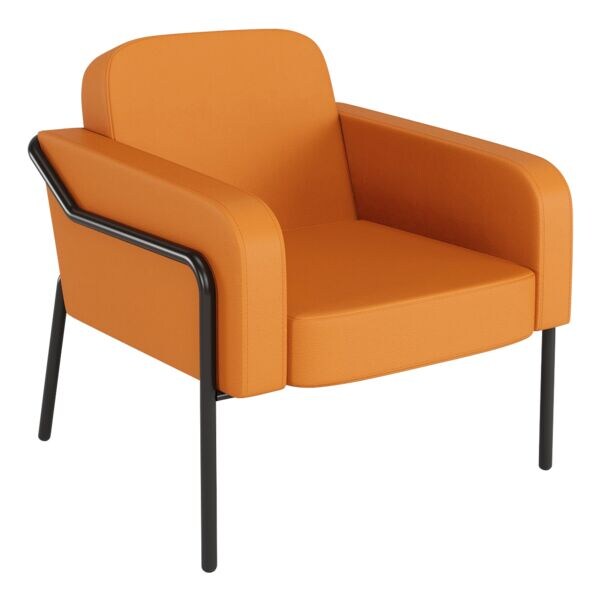 meet Sessel meet - Medso L Modell rund Kunstleder